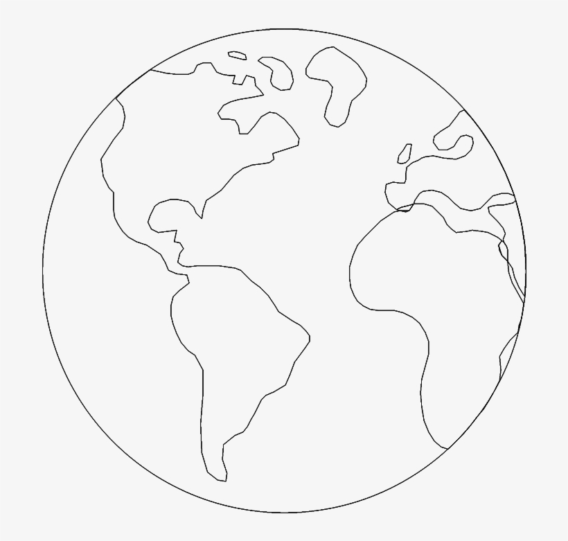 Draw An Earth 3 D, transparent png
