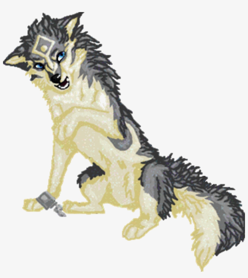 Animated Wolf Png - Wolf Link Pixel Art, transparent png