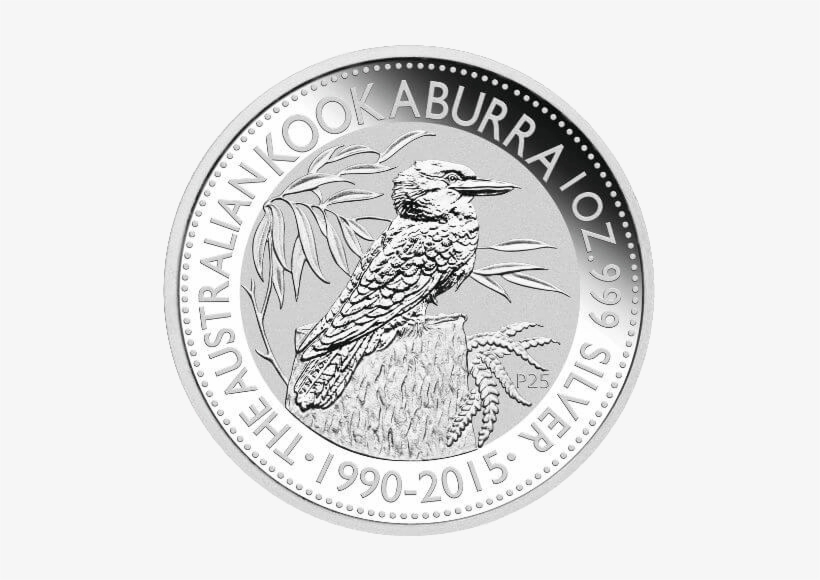 Reverse 1oz Australian Kookaburra Silver Bullion Coins - 10 Oz Silver Kookaburra 2015, transparent png