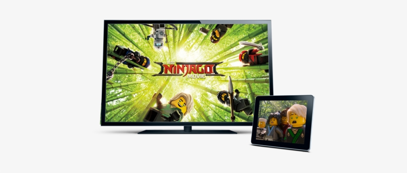 Axs Tv - Lego Ninjago Movie (3d Blu-ray + Blu-ray + Digital, transparent png