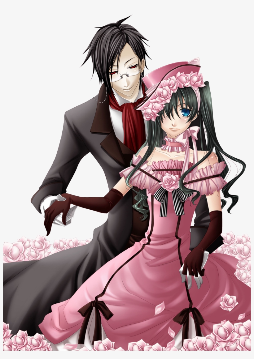 Life In The U - Sebastian And Lady Ciel, transparent png