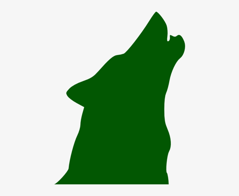 Clip Arts Related To - Wolf Head Howling Outline, transparent png