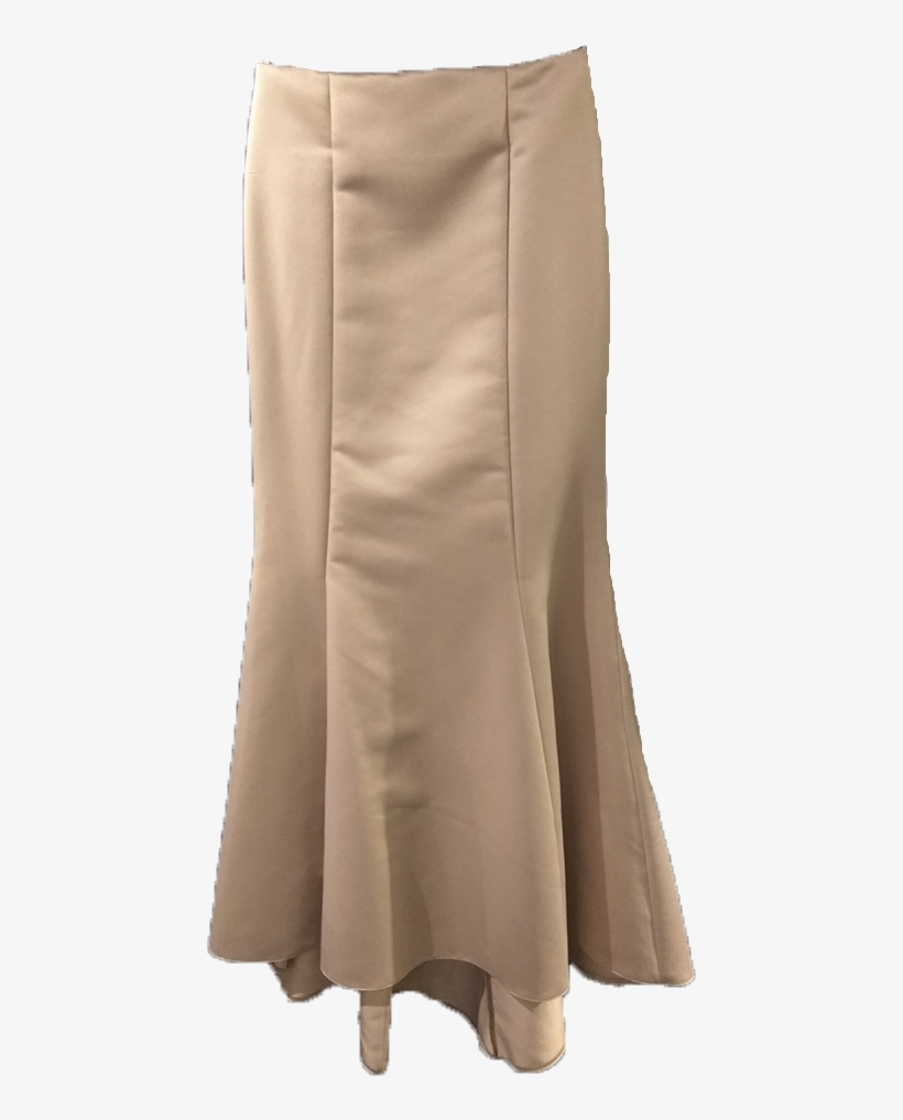 Maxi Mermaid Skirt With Ruffles - Skirt, transparent png