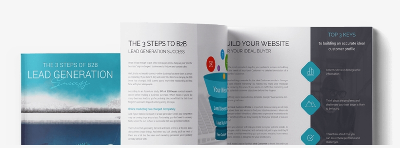 Lead Generation Title Bar - Brochure, transparent png