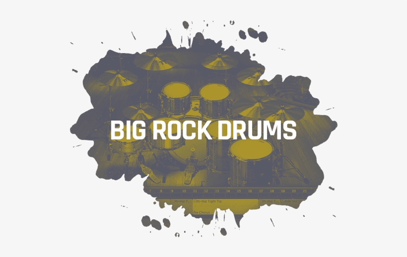 Big Rock Drums - Heavy Metal, transparent png