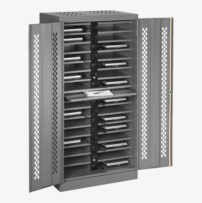 Laptop Charging Cabinet - Laptop Charging Station, transparent png