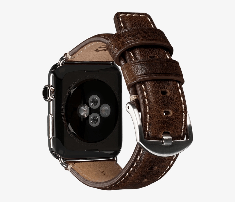 Heritage Leather Watch Band For Apple Watch 42mm - 42mm Apple Watch Bands, transparent png