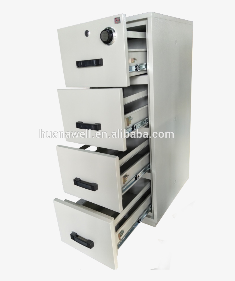 Jis 2 Hour Fire Resistant File Cabinet With Cylinder - Filing Cabinet, transparent png