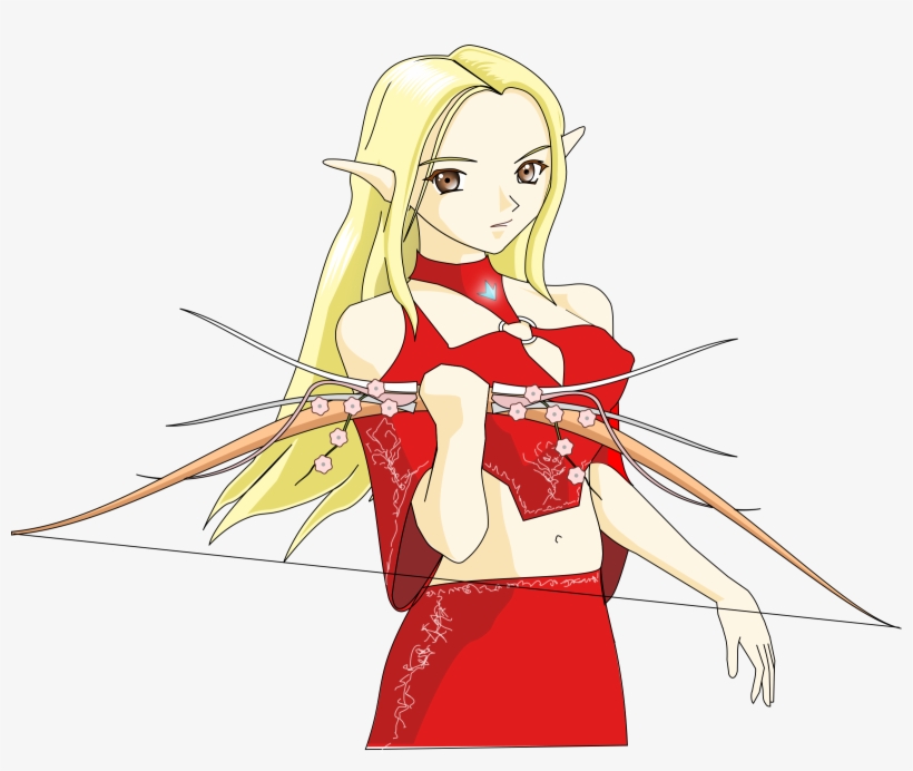 This Free Icons Png Design Of Banshee Elven Archer, transparent png