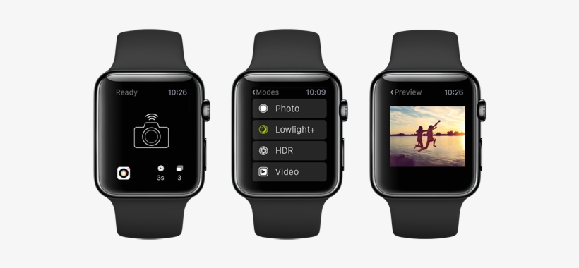 This Enables You To Take Photos In Situations Where - Apple Watch 3 Space Gray, transparent png