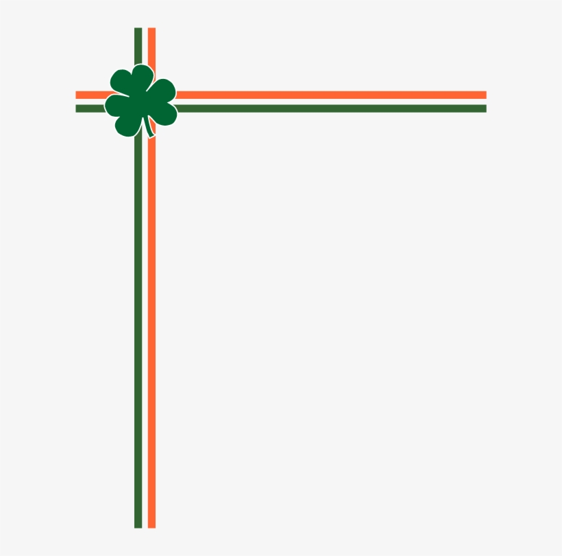 St Patricks 2011 More Free Clip Art - Lines Borders And Frames, transparent png
