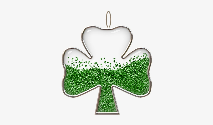 St Patricks Day Shamrock Clover Decor Png Clipart - St Patrick Cross Png, transparent png