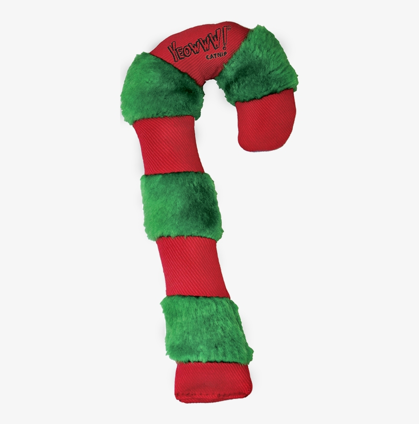 Holiday Candy Cane Organic Catnip Toy - Transparent Dog Christmas Toy, transparent png