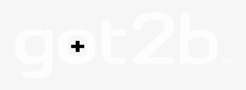 Got2b Uk Productline Logo Weiss - Black-and-white, transparent png
