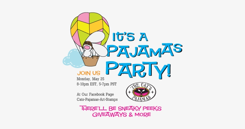 Save The Date For The Pajama Party On Monday, May 25th, transparent png