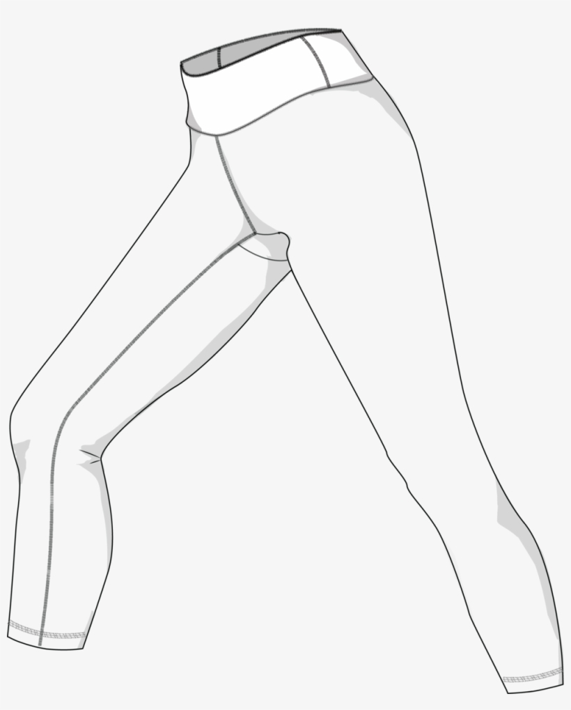 Png Library Library Ankle Drawing Detailed - Inseam, transparent png