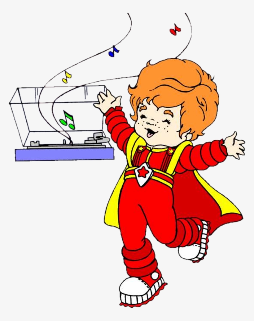 Youpie Musique Ded - Rainbow Brite, transparent png