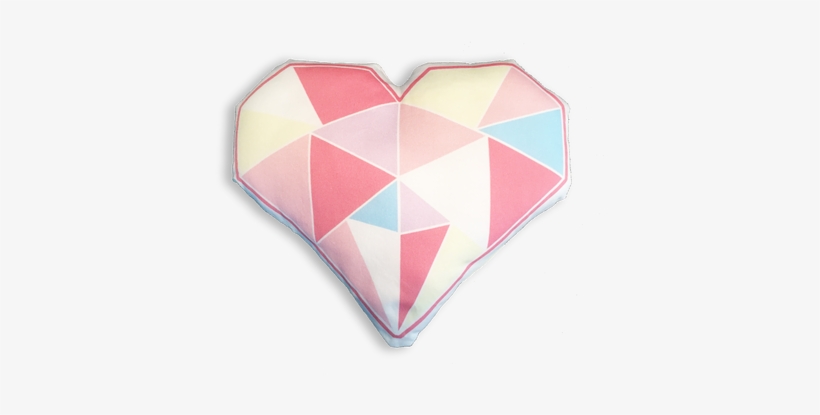 Pink Heart Pillow - Pillow, transparent png