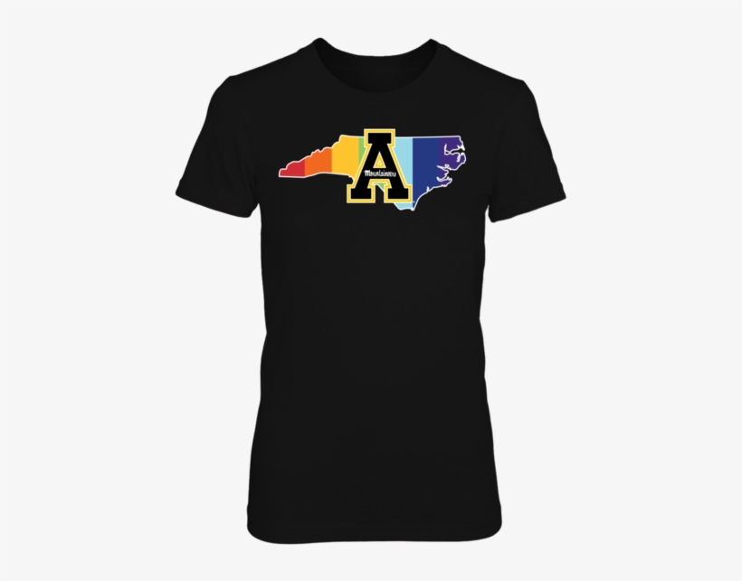 Appalachian State Mountaineers Pride Month Logo Shirt - Appalachian State Mountaineers, transparent png