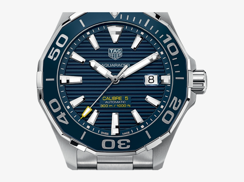 New Men's Tag Heuer Aquaracer 300 M Replica Watches, transparent png
