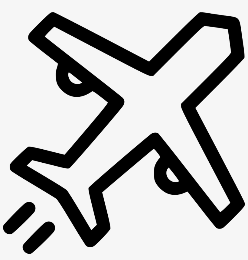 Airplane Aeroplane Plane Flight Air Comments - Airplane, transparent png