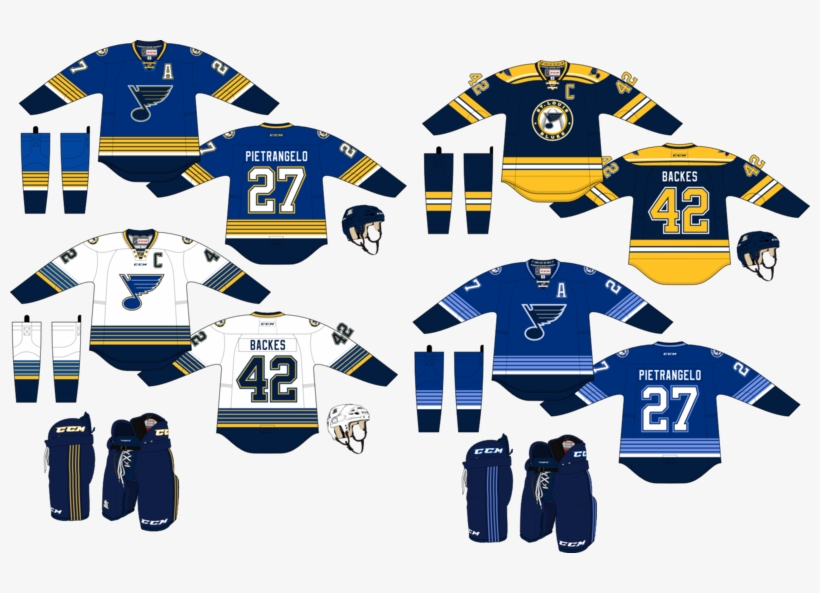 Bluesconcept - St Louis Blues Jersey Redesign, transparent png