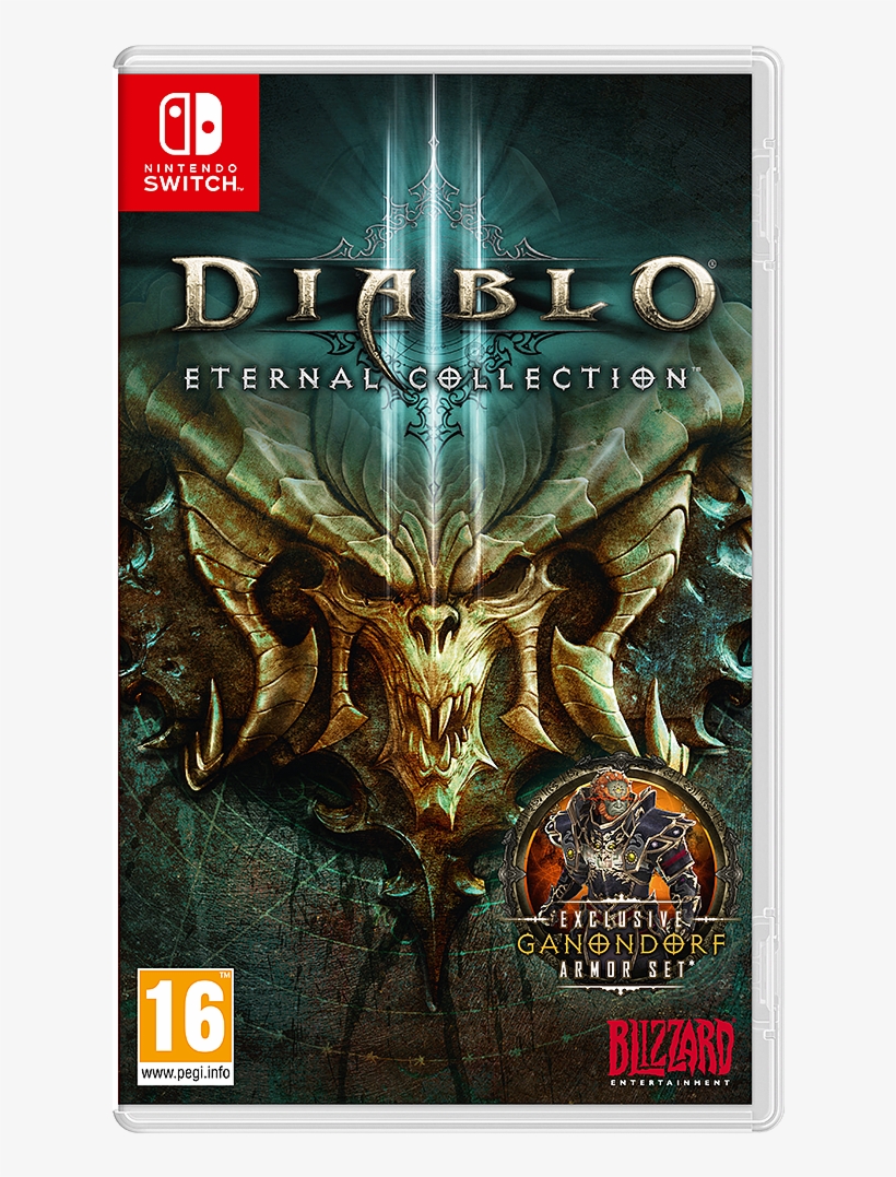 Buy Diablo Iii The Eternal Collection On Switch - Diablo 3 Eternal Collection Nintendo Switch, transparent png