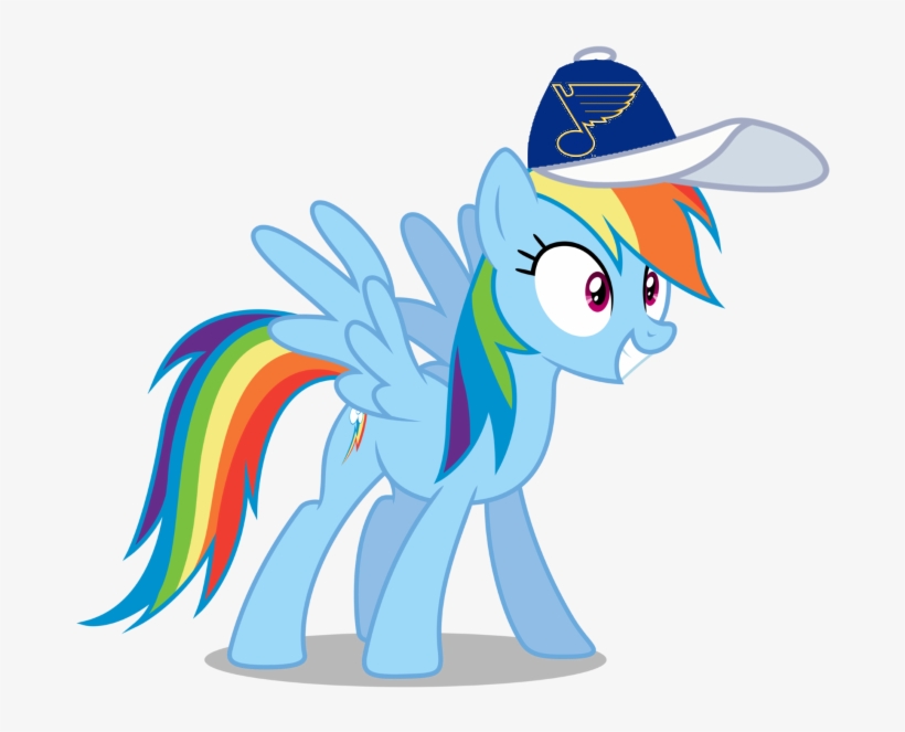Rainbow Dash Images Rainbow Dash Wearing A St - Friendship Is Magic Rainbow Dash, transparent png