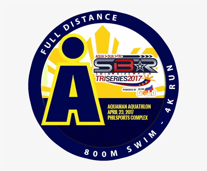 Aquaman Full Distance Medal - Label, transparent png