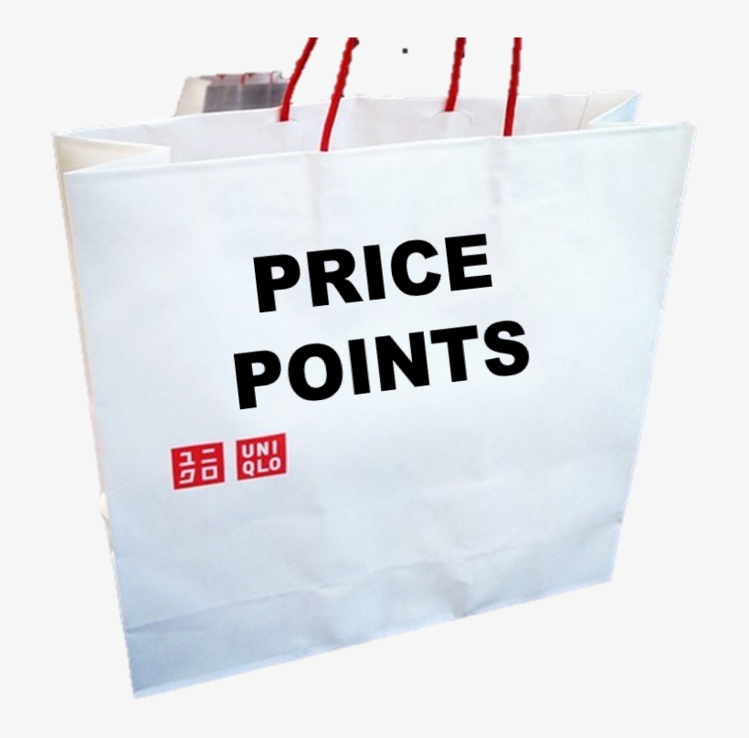 Uniqlo Offers High Quality, Low Priced Basic Items - Paper Bag, transparent png