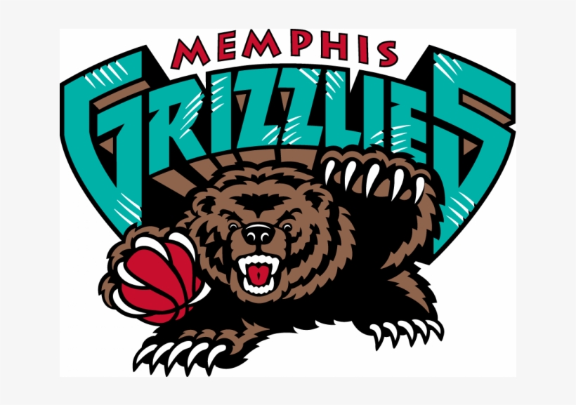 Memphis Grizzlies Logos Iron Ons - Vancouver Grizzlies Logo, transparent png