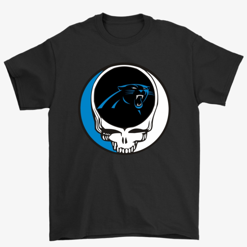 Carolina Panthers Grateful Dead Steal Your Face Football - Grateful Dead, transparent png
