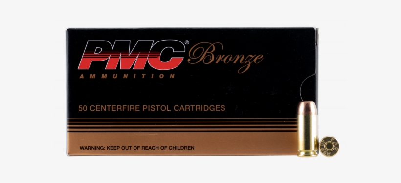 Pmc 40d Bronze 40 Smith & Wesson 165 Gr Full Metal - Pmc, transparent png