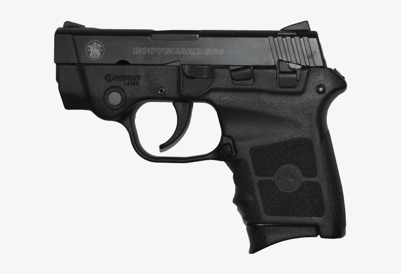 Smith And Wesson Bodyguard 380 With Laser, transparent png