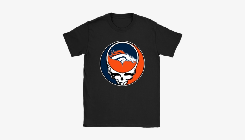 Nfl Team Denver Broncos X Grateful Dead Logo Band Shirts - Grateful Dead Steal Your Face, transparent png