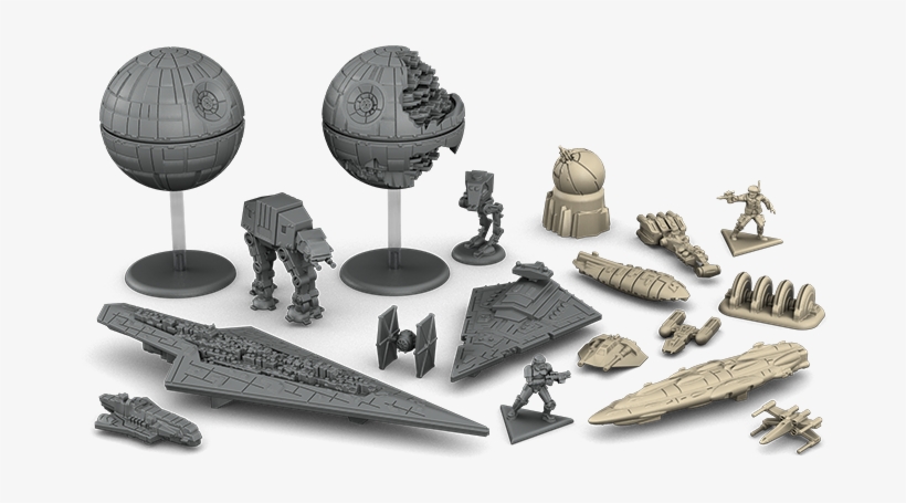 Rebellion Features 170 Detailed Plastic Miniatures, - Star Wars Rebellion Models, transparent png