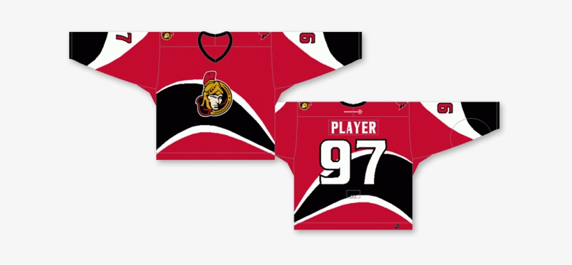 Home Jersey 2003 To - Ottawa Senators 2000 Jersey, transparent png
