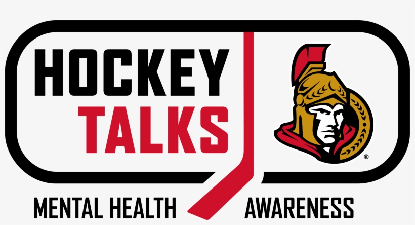 In Partnership With The Hockey Club, The Ottawa Senators - Nhl Ottawa Senators Multi-use Colored Decal, 5" X 6", transparent png