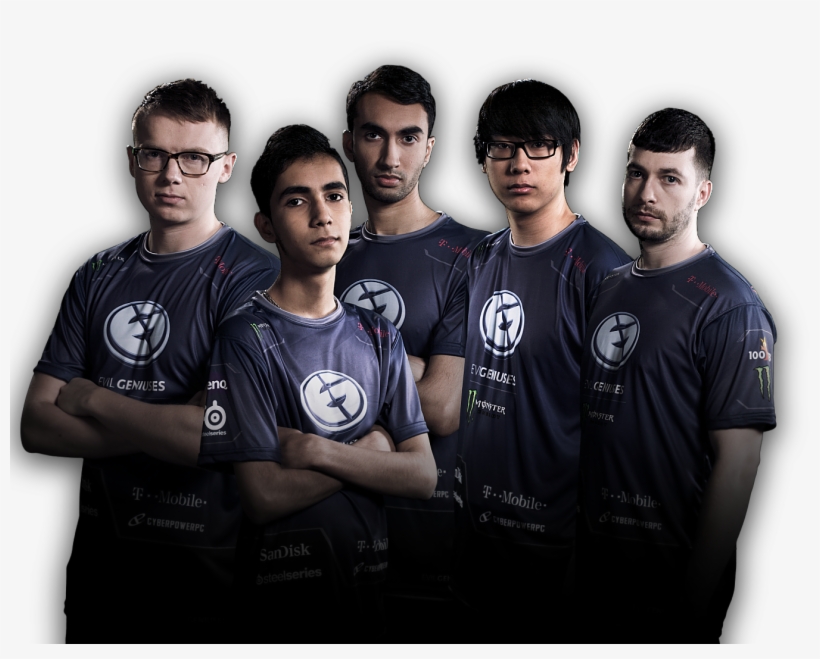 Team Eg At Ti5 - Evil Geniuses Team, transparent png