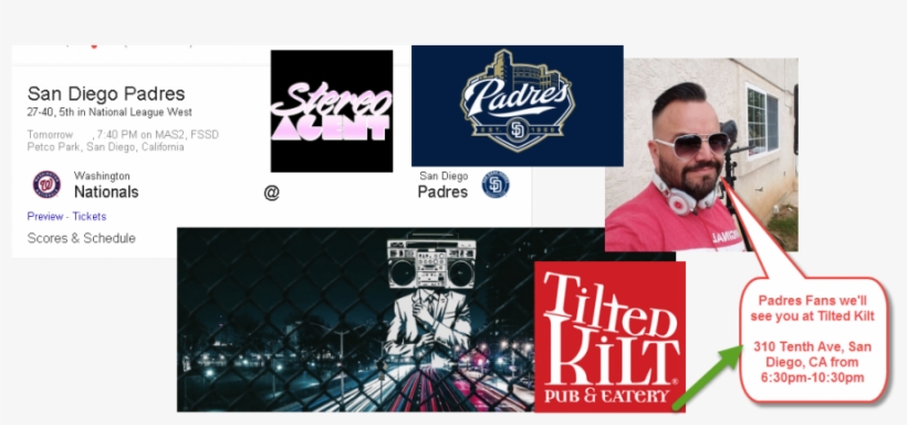 Tilted Kilt, San Diego Pre San Diego Padres Game - Inspired By Color Kids San Diego Padres Border, Navy, transparent png