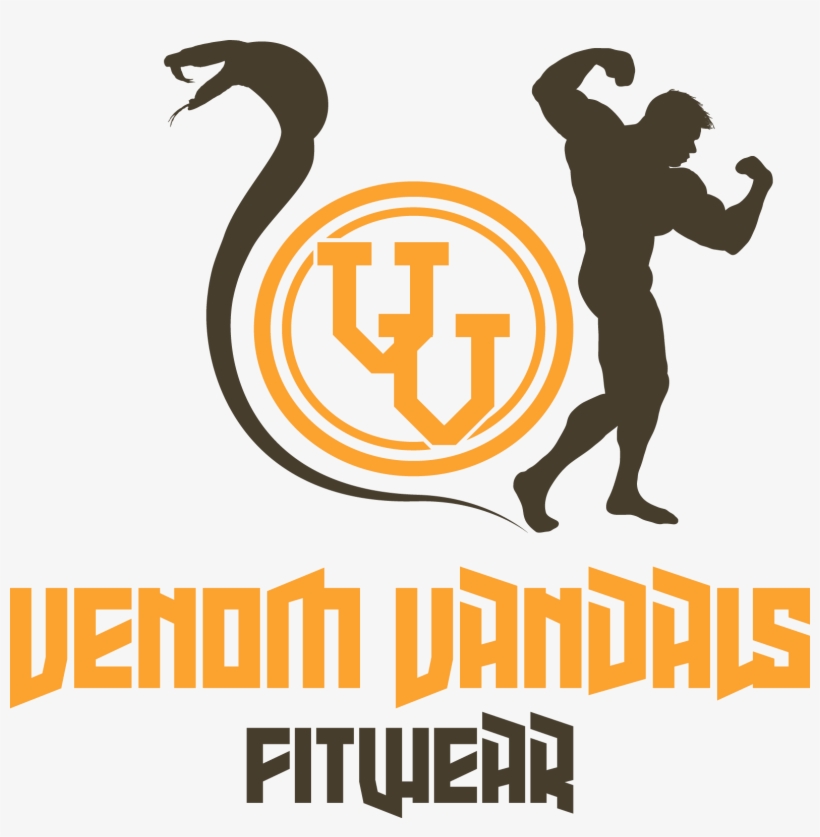 Venom Vandals - Stickalz Llc Bodybuilder Gym Decor Vinyl Wall Art Decal, transparent png