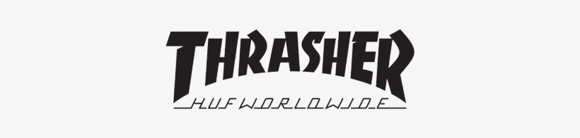Huf Logo Png - Thrasher Skateboard Magazine Logo, transparent png