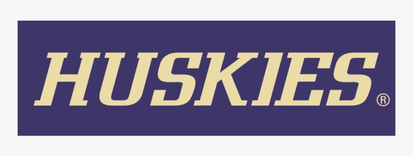 Washington Huskies Iron Ons - Washington Huskies Font, transparent png