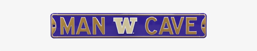 Washington Huskies “man Cave” Authentic Street Sign - Man Cave Washington Steel Sign Wall Sign 36 X 6in, transparent png