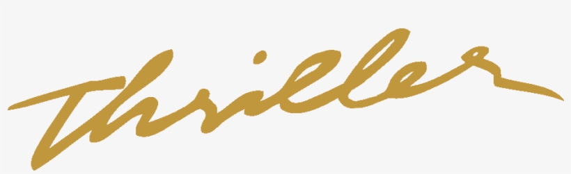 Thriller Logotipo - Michael Jackson Album Carousel, transparent png