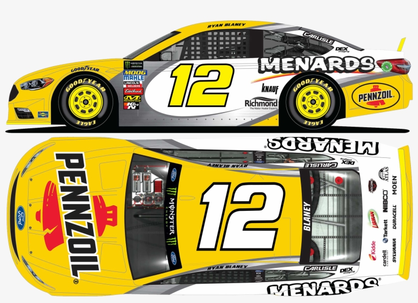 Ryan Blaney Sponsors 2018, transparent png