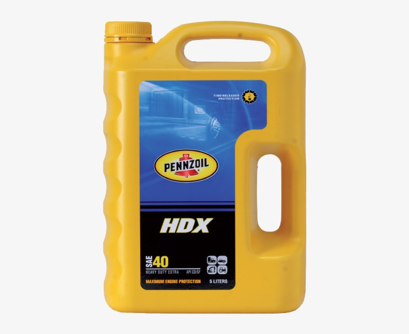 Pennzoil Hdx Sae 40 Is A Heavy Duty Motor Oil Formulated - Platinum Diesel Engine Oil Sae 50 Cd Sf, transparent png