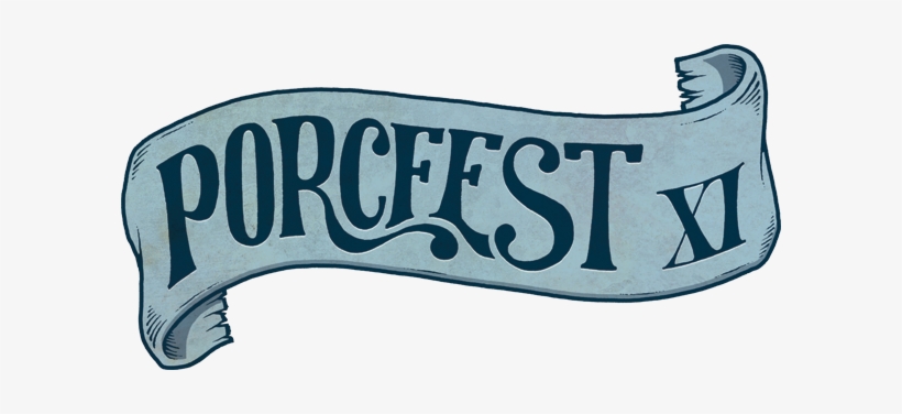 Porcfest Xi Ribbon Png - Ribbon Logo Png, transparent png