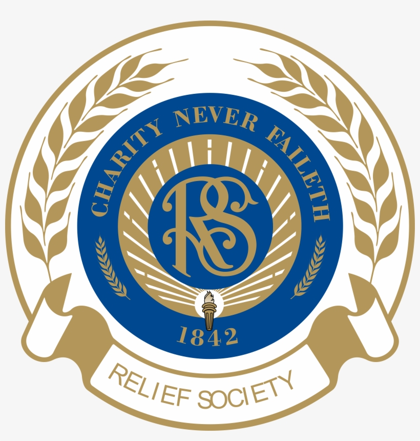 Free Crest Ribbon Cliparts, Download Free Clip Art, - Relief Society Logo Png, transparent png