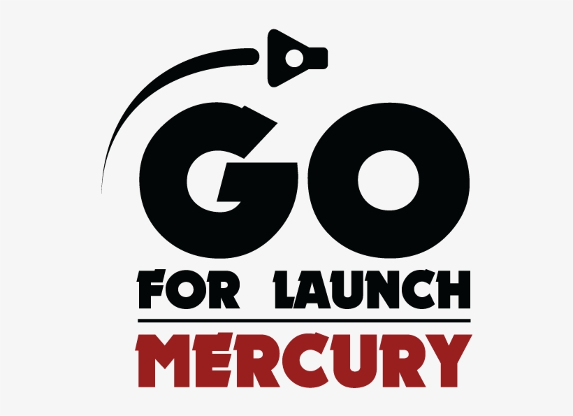 Logo-black - Go For Launch: Mercury, transparent png
